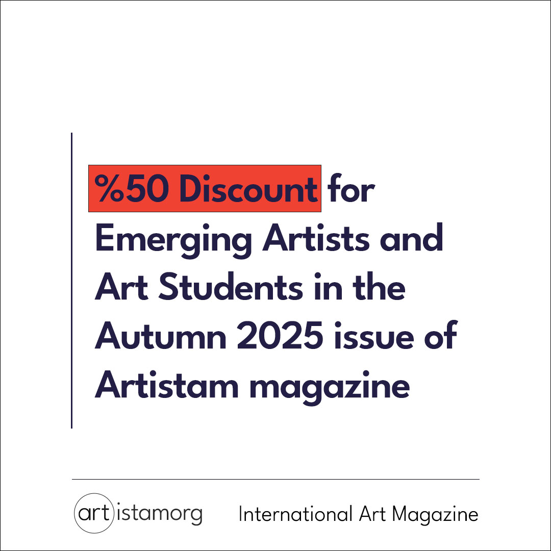 poster for 50 percent Discount for Emerging Artists and Art Students