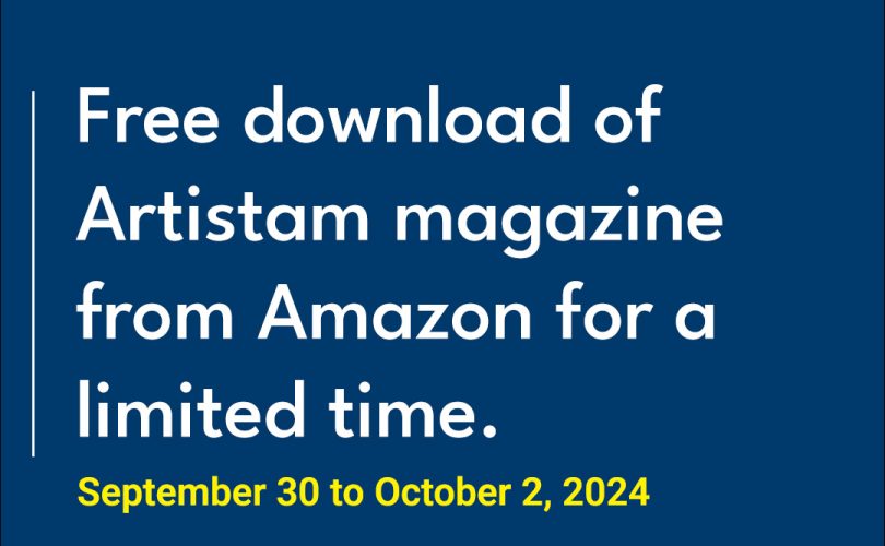 Free download of Artistam magazine from Amazon for a limited time